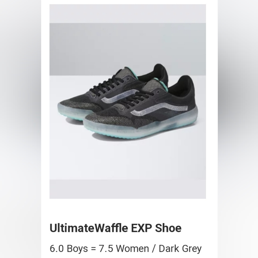 Ultimate waffle Vans, Women 7.5